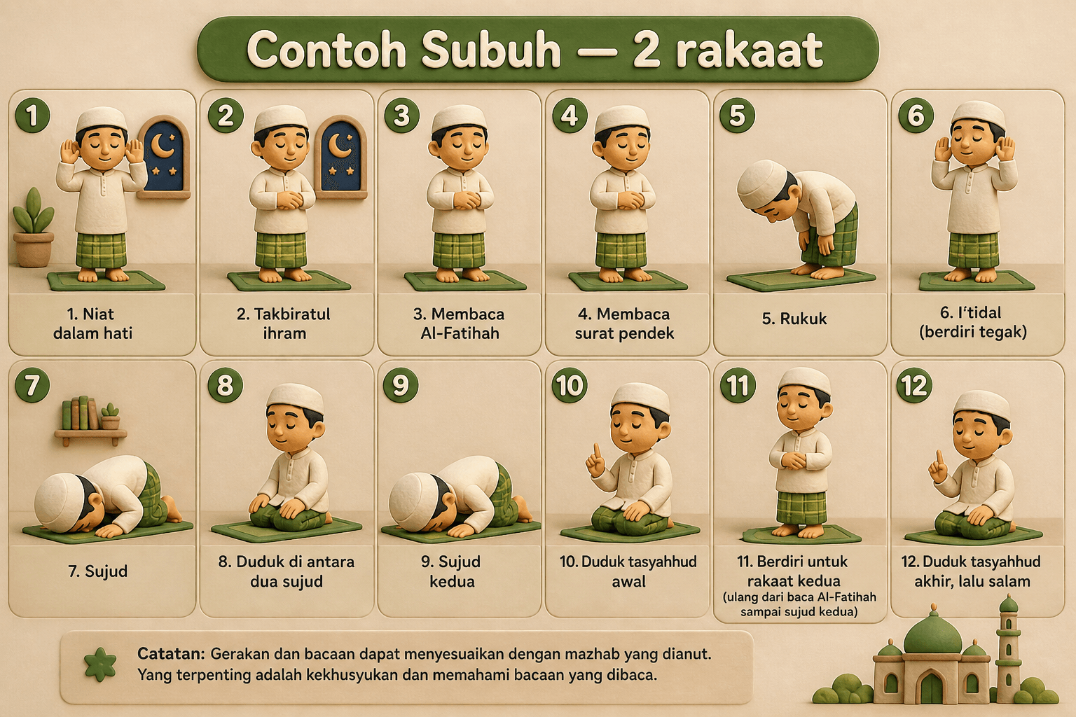 Cara sholat untuk pemula (bergambar, bukan fatwa) — image 10